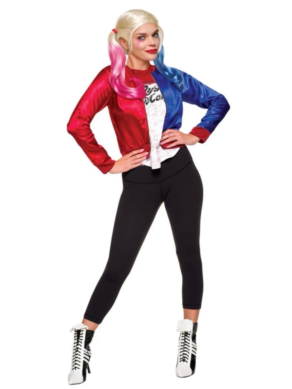 Women's Suicide Squad Harley Quinn Jacket with Shirt